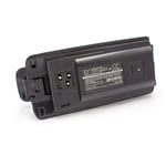 VHBW Li-Ion batterie 1100mAh (7.4V) avec clip de ceinture pour radio talkie-walkie Motorola A10, A12, CP110, EP150, XTNi, XTNiD - Vhbw