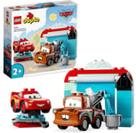 Duplo Disney LEGO Set 10996 Pixar Cars Lightning McQueen + Mater Car Wash Set