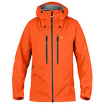 Fjallraven 87403-208 Bergtagen Lite Eco-Shell Jkt M Jacket Men's Hokkaido Orange Size XL