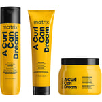 Matrix Matrix A Curl Can Dream Routine with Cream