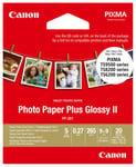 Canon 3.5 x 3.5in Photo Paper Pack - 20 Sheets