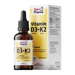Zein Pharma - Vitamin D3 + K2 Family Drops Variationer 25 ml.