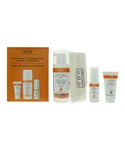 Ren Womens Radiance Gift Set - Glycol Lactic Mask 50ml, Micro Polish Cleanser 30ml, Serum 15ml + Resurfacing AHA 2ml - NA - One Size