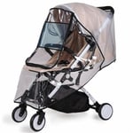 Waterproof Baby Buggy Clear Rain Cover Raincover For Pushchair Stroller Pram UK