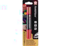 Sakura Permapaque Marker Dual Point Röd, Sakura