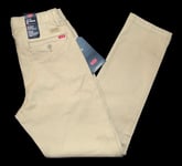 * LEVI'S * Men's NEW XX Chinos EZ 28"W X 32"L XS Tapered Beige Relaxed Fit