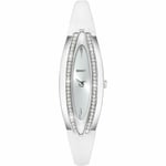 SEKSY 2566 Ladies Silver Tone Silver Dial Crystal Set Bezel Watch RRP £79.99