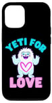 Coque pour iPhone 15 Pro Yeti for Love Bigfoot Believer bonhomme de neige drôle abominable