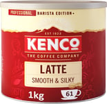 Kenco Latte Instant Coffee 2 x 1kg - Tin