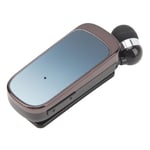 Retractable Wireless Headphones BT5.2 Earphones Clip On Earpiece Comfortable Kit