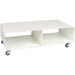Kare Design TV Table Lounge, 30x90x42cm, White