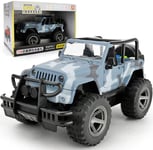 MIEMIE RC Bigfoot Car High Speed Off-Road Stunt Die-cast Vehicle 1:16 Scale 2.4GHz Wireless Remote Truck Sports Racing Toy Flashing Light 3 Years Old Children's Birthday Present