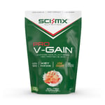 Vegan Protein Powder SCI-MX V-Gain Mass Gainer 900g Weight Shake Salted Caramel