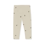 Konges Sløjd GOTS Leggings Med Körsbärstryck Gräddvita | Röd | 6 months
