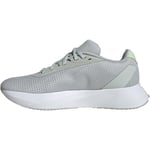 adidas Women's Duramo Sl Shoes Sneaker, Wonder Silver Zero Met Semi Green Spark, 3.5 UK