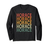 Retro Custom First Name Horace Long Sleeve T-Shirt