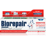 Biorepair Advanced Senitivity Sensitiv tandpasta Til beskyttelse af tænder og tandkød 75 ml