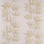 Graham brown Fresco Charcoal & Green Wallpaper Roll - Leaf Shadow Design  58133