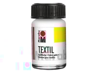 Marabu 17160039070, Vit, Textilfärg, Vätska, 15 Ml, 1 Styck
