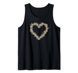 Valentines Day Roses Symbol of Love Coquette Heart Tank Top
