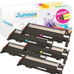 5 Toners cartouches d'impressions type Jumao compatibles pour Samsung CLX 3175FN