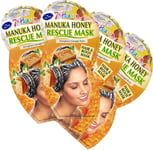 7TH HEAVEN Manuka Honey Strengthening Damaged Root Hair Mask - 25ml -4pack