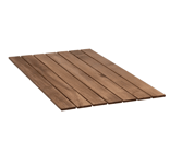 Grythyttan Stålmöbler, Bordsskiva, 120 x 70 cm Obehandlad teak
