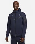 Tottenham Hotspur Tech Fleece Windrunner Hettejakke med Nike glidelås til herre