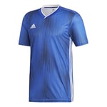 Adidas Men's TIRO 19 JSY T-Shirt, Bold Blue/White, 7-8Y