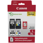 Canon PG540L Black & CL541XL Colour Ink Cartridge Value Pack For PIXMA MG4250