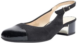 ARA Women's Nizza Pump, Black, 7 UK