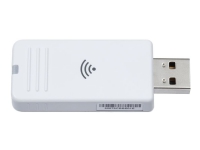 Epson Dual Function Wireless Adapter (5Ghz Wireless & Miracast) -ELPAP11, USB Wi-Fi adapter, Epson, Hvit, 5 GHz, 50 mm, 200 mm
