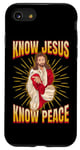 iPhone SE (2020) / 7 / 8 Know Jesus, know peace. Christian faith Case