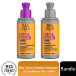 Bed Head By TIGI Mini Colour Goddess Shampoo & Conditioner Duo 100ml