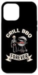 Coque pour iPhone 13 Pro Max Viande Squelette Bbq - Grill Grille Barbecue