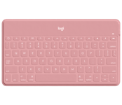 Logitech Keys-to-Go Bluetooth Keyboard with addon iPhone Stand (Pink)