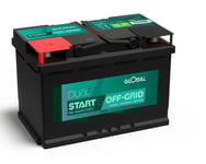 Global SMF L3 Fritidsbatteri 12V 72Ah (Outdoor) 278 x 175 x 190 mm