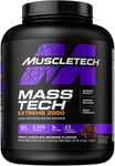 Mass Gainer Mass-Tech Extreme 2000, Muscle Builder Whey Protein Powder, Protein 