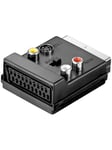 SCART to composite video and S-Video adapter IN/OUT with SCART passthrough