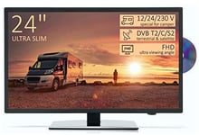 Direct Importer Télévision TV 24 FHD DVD/USB LED DECODER ULTRA SLIM