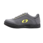 O'Neal | Mountain Bike Shoes | MTB Downhill Freeride | Vegan | SPD Pedal Plate Compatible, Upper: Durable and Lightweight PU, Breathable | Pinned SPD V.22 Shoe | Adult | Grey Neon Yellow | 43