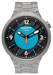 Swatch SB07S116G FROSTBLOOM (47mm) Black & Blue Dial / Watch