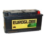 Euroglobe startbatteri 12V 90Ah 760A L353 H175