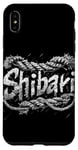 Coque pour iPhone XS Max Un logo kinky bondage Shibari en corde de jute pour kinbaku