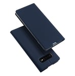 DUX DUCIS Skin Pro Bookcase typfodral till Samsung Galaxy S10 Plus - Blå