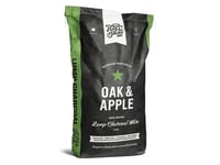 HOLY SMOKE BBQ - RESTAURANT GRADE LUMP CHARCOAL MIX OAK / APPLE	 5KG
