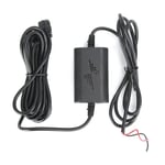 Dash Cam Hardwire kit, 12V/24V to 5V 2.5A Car Hard Wire Kit Parking Monitor Converter Cable Mini USB Right Elbow