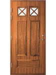 Nyåker ytterdörr Teak 9x20 Vänster
