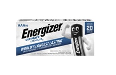 Energizer AAA Ultimate Lithium Pack Of 10 Batteries 1.5v LR03 L92 Long Lasting