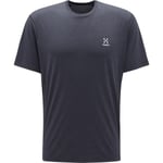 Haglöfs Ridge T-skjorte Herre - Svart - str. 2XL
